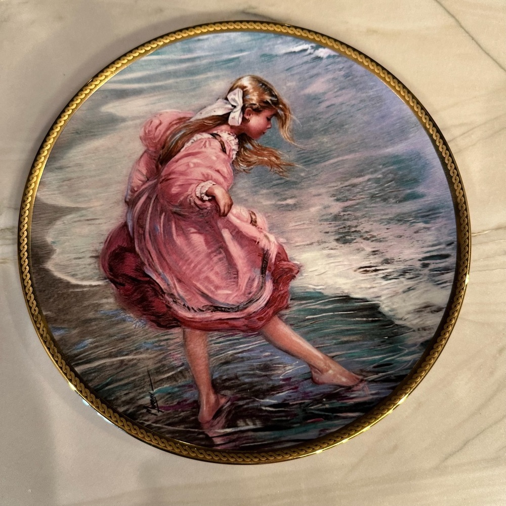 Heart of a Child by Alan Murray Vintage Collector's Plate with Signature 560